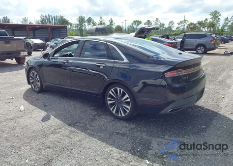 2017 Lincoln Mkz Hybrid Reserve из США, поврежденный, VIN 3LN6L5MU9HR662906